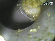 配管破断部撮影